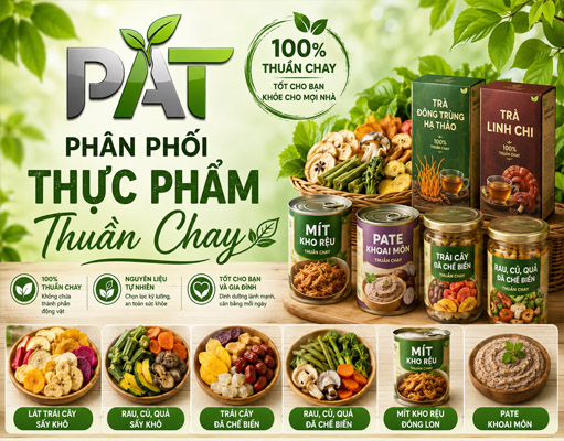 Phân phối thực phẩm thuần chay